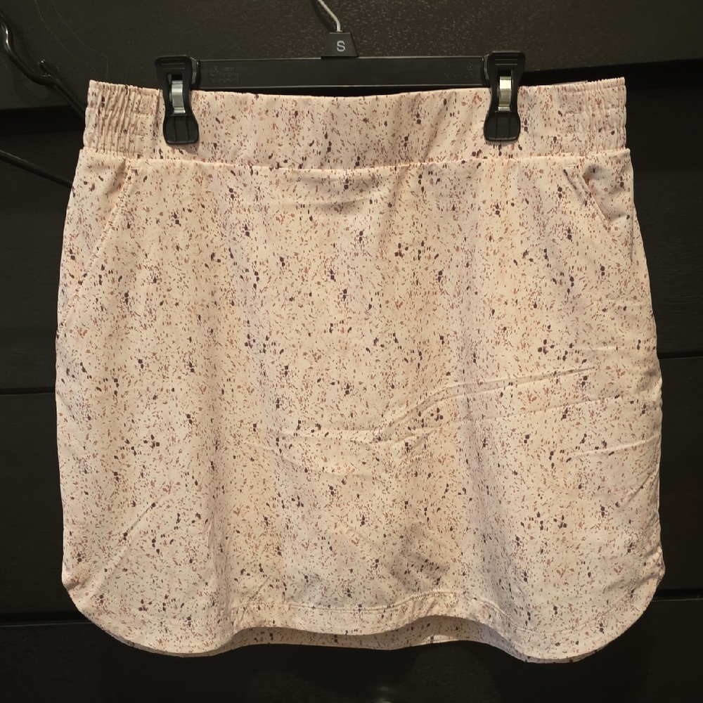 CALIA by Carrie Underwood Pink Speckled Mini Skirt